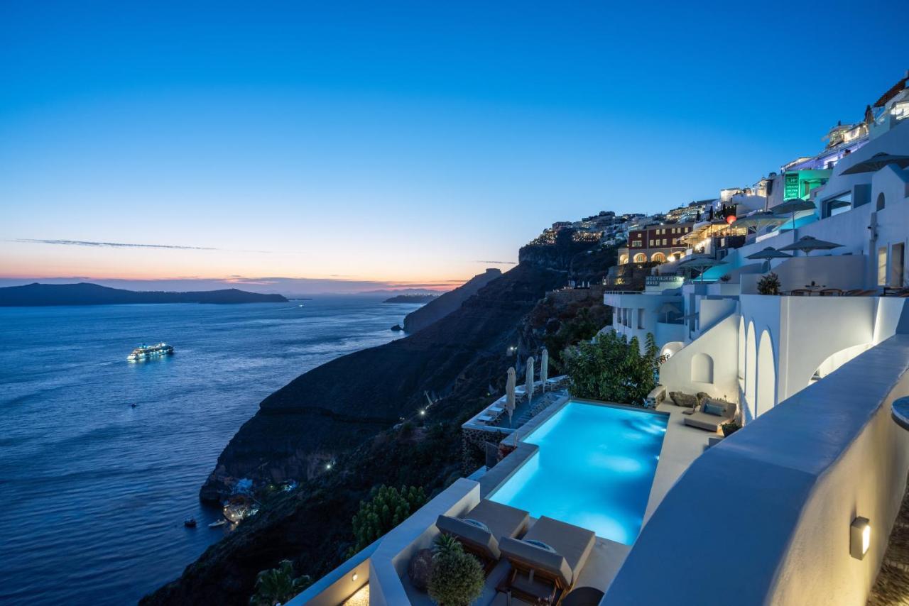 Inspire Santorini Luxury Villas Fira  Luaran gambar